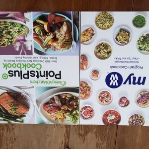 WW points plus cookbook and my WW program cookbook